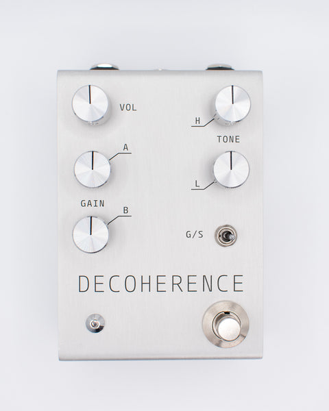 Decoherence Drive Pedal - Whitman Audio